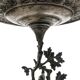 Figural eclectic fruit bowl, silver-plated brass, Poland, 19th century