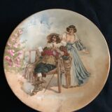 Assiettes décoratives, 3 BCie (Bernardaud) 1 PL, porcelaine, Limoges, lot de 4