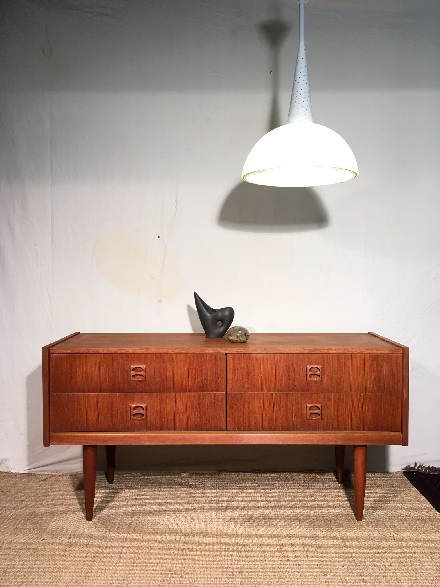 Scandinavian row 1960s teak