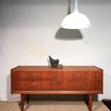 Scandinavian row 1960s teak
