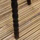 Tabouret tripode en bois tourné