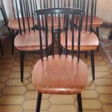 Fanett chair set by Ilmari Tapiovaraaa