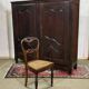 Louis XV style low cabinet in walnut, 19th century