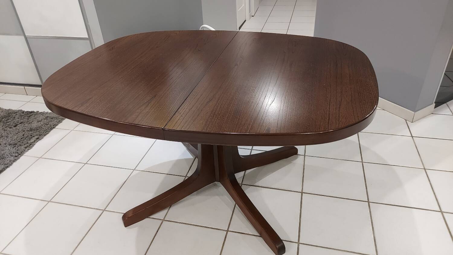 Baumann house extendable table vintage 1970s