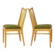 Pair of Vintage 1950s Mid-Century Modern Chairs – Solid Beech Wood & Fresh