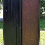 Dressmaker's cabinet with beveled triptych mirrors. (Mirror cabinet)