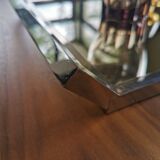 Art deco rectangular mirror tray