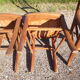 3 bistrot chairs years 60