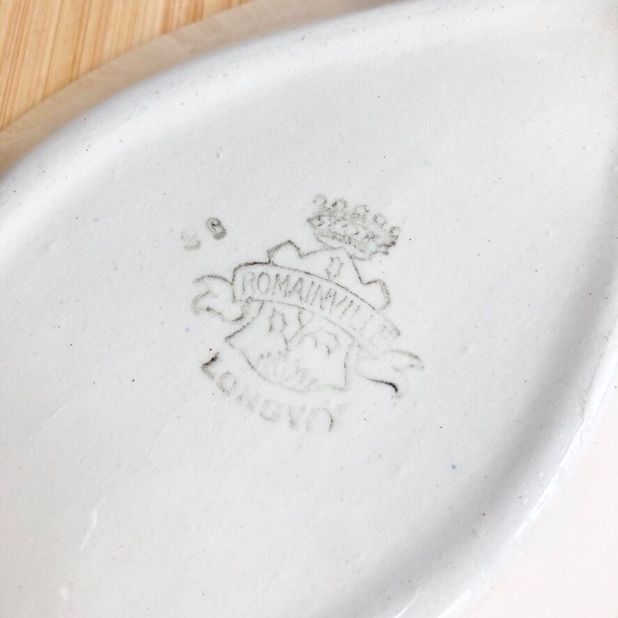 Terre de fer Art Deco ravier