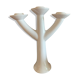 Swedish chandelier white ceramic 3 fires