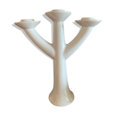 Swedish chandelier white ceramic 3 fires