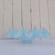 Vintage Blue Opaline Chandelier Lampshade Design