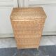 Panier rotin vintage