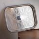 Large silver-plated tray "Mathilde"