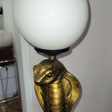 Snake floor lamp