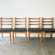 Ensemble de 4 chaises de salle à manger de style mid-century par Schreiber Furniture