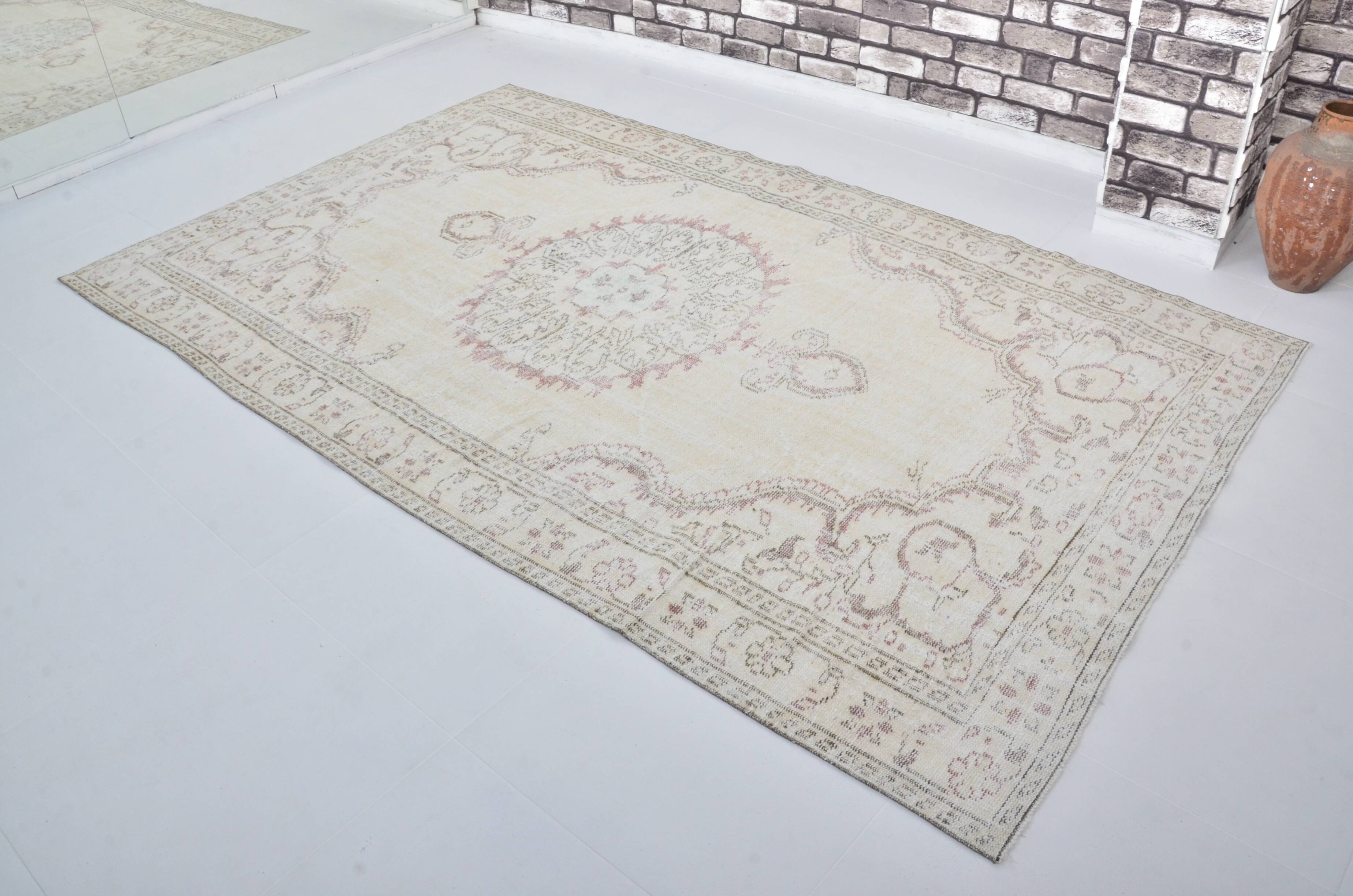 Turkish Oushak Handmade Carpet sku 3169