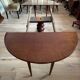 Large antique oval Dutch mahogany table