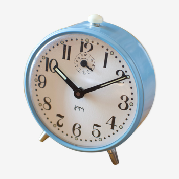 Japy blue mechanical clock