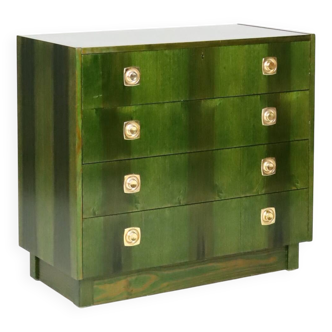 Commode quatre tiroirs années 70