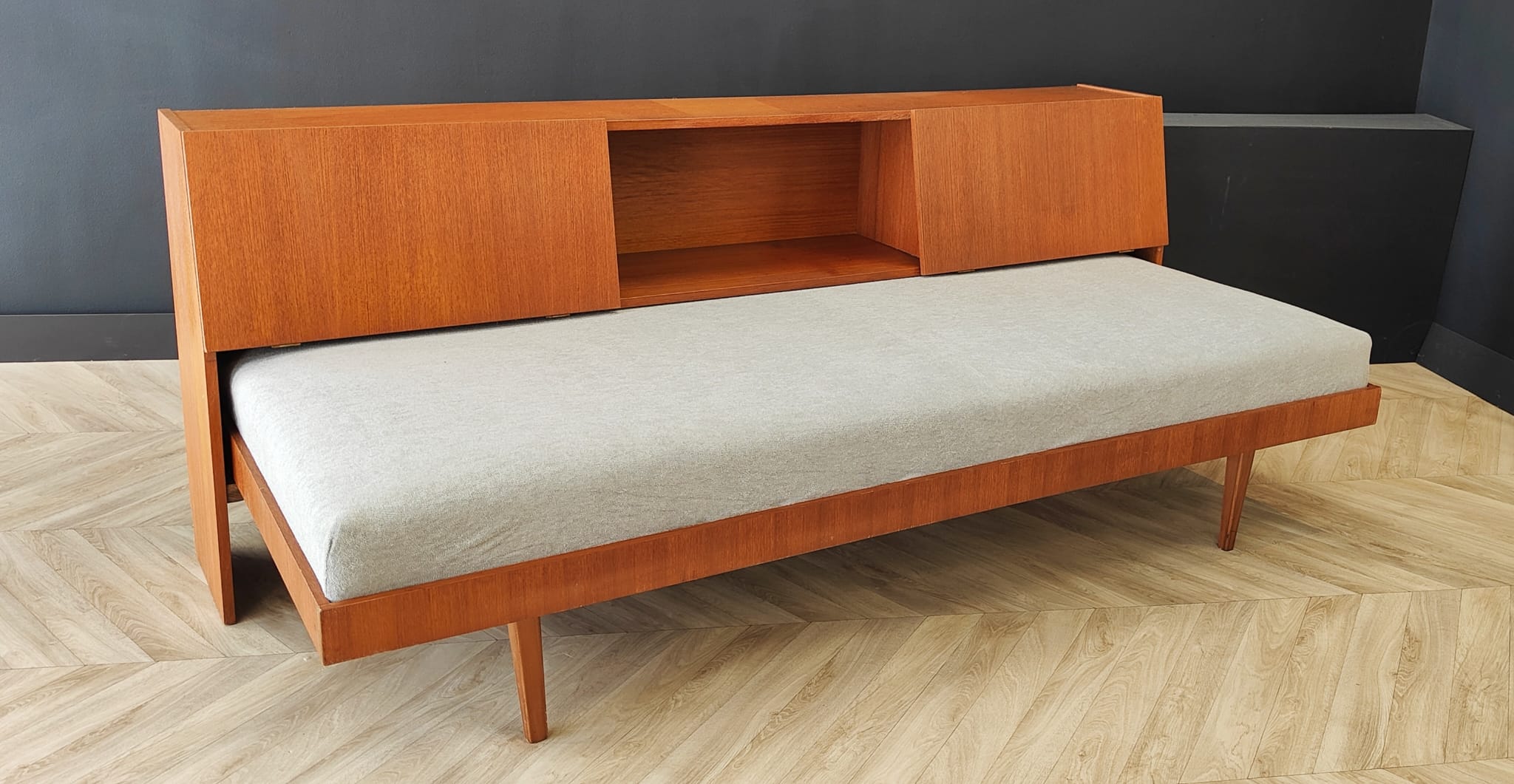 Mid century daybed vintage - sofa, sofa bed, sofa