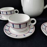Part of a Basque porcelain coffee service