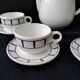 Part of a Basque porcelain coffee service