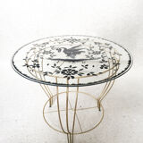 Table low hollywood regency décor 'phoenix', 1950