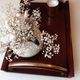 Wooden top art deco style / vintage 40s-50s