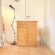 Buffet rotin vintage 