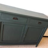 Vintage buffet dark green