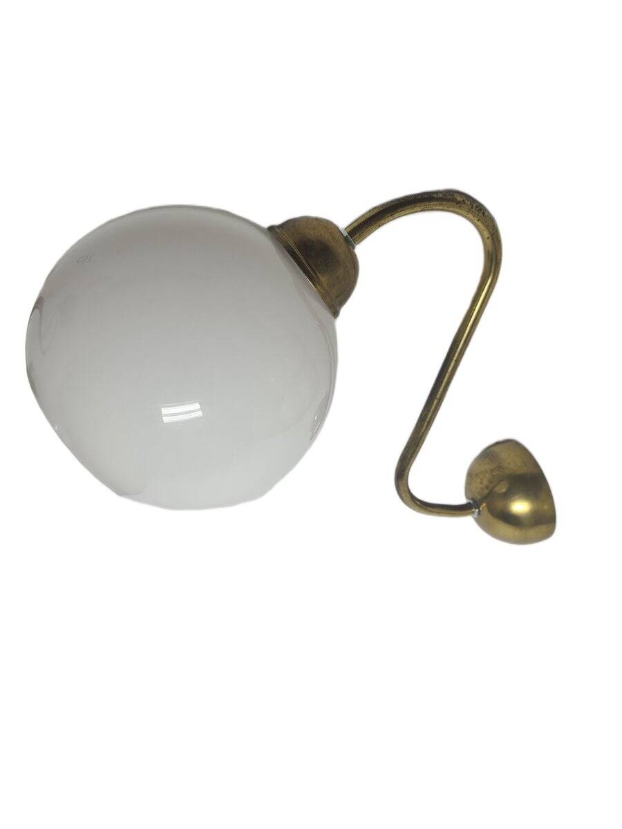 Vintage Art Deco wall lamp, Poland, 1950s