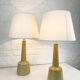 Pair of Ceramic Table Lamps Palshus, Denmark, design Esben Klint for Le Klint
