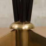 Floor lamp with five shades