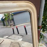 Louis Philipe mirror, original patina