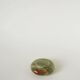 Vide-poche en onyx, forme ronde, vert, design, 1970 - 10 x 10 cm