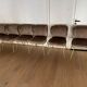 6 chairs nv gallery wayne velvet excellent condition, almost new