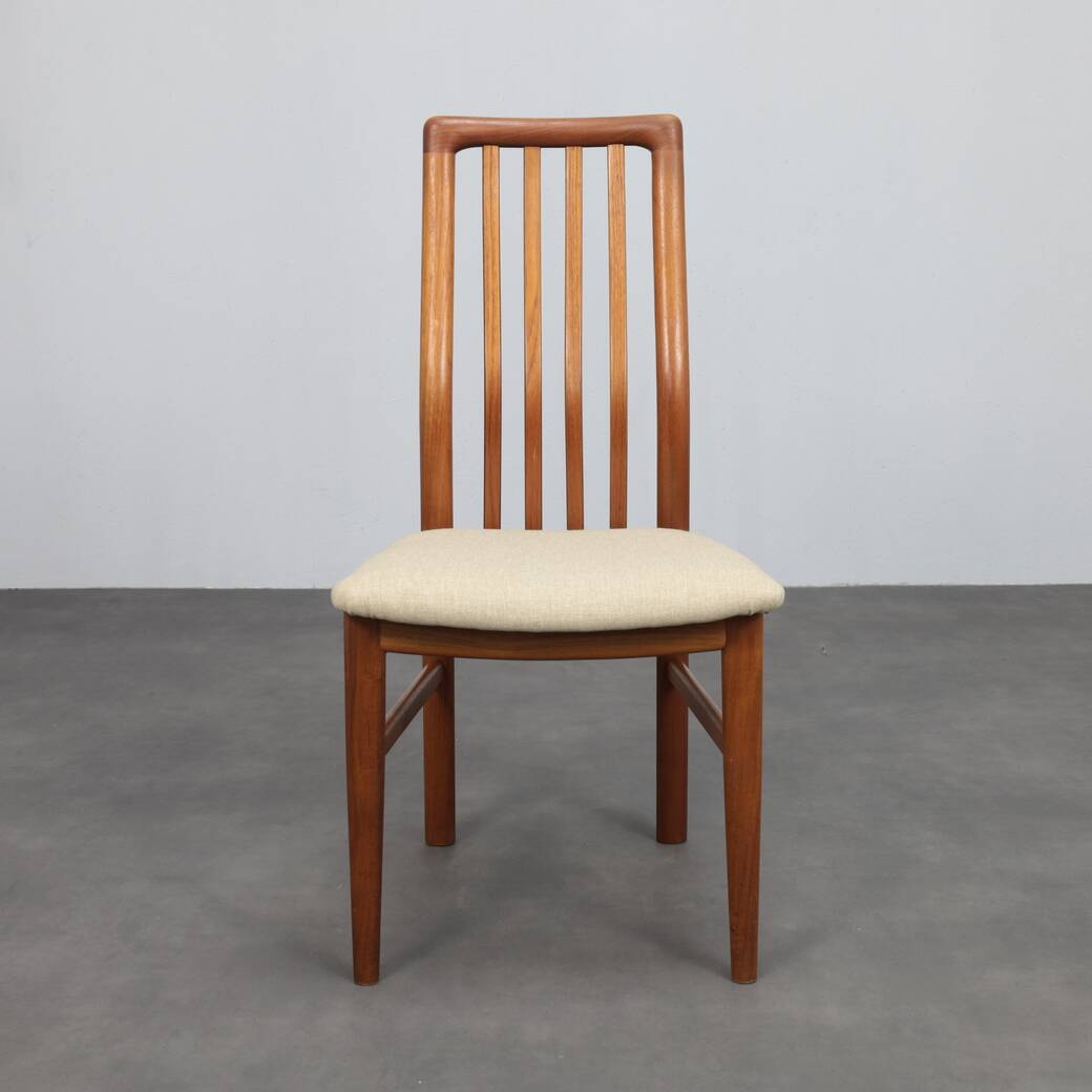 Set of 4 Dining Chairs by Kai Kristiansen for Schou Andersens, Denmark, 197