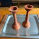 Scandinavian candle holder set