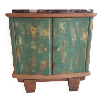 Small patinated piece of furniture