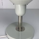 Pair danish scandinavian space age architectural table lamps