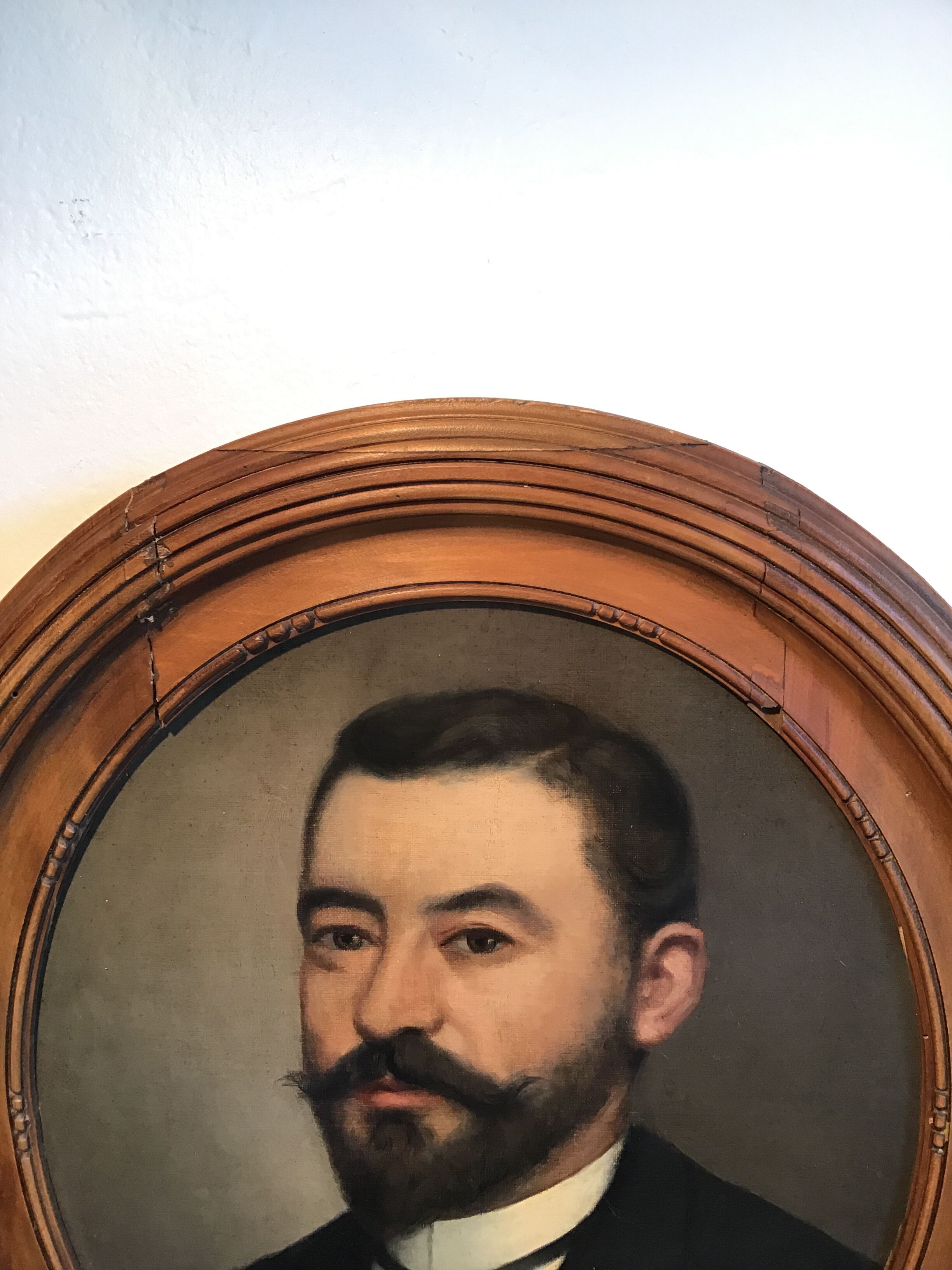 Portrait d’homme 19eme