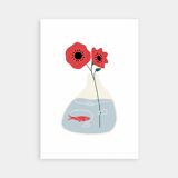 The poppy - a4 illustration