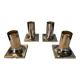 Set of 4 Rolf Krüger ceiling lights.