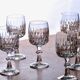 Schott Zwiesel "Tango" collection hand-cut crystal wine glasses
