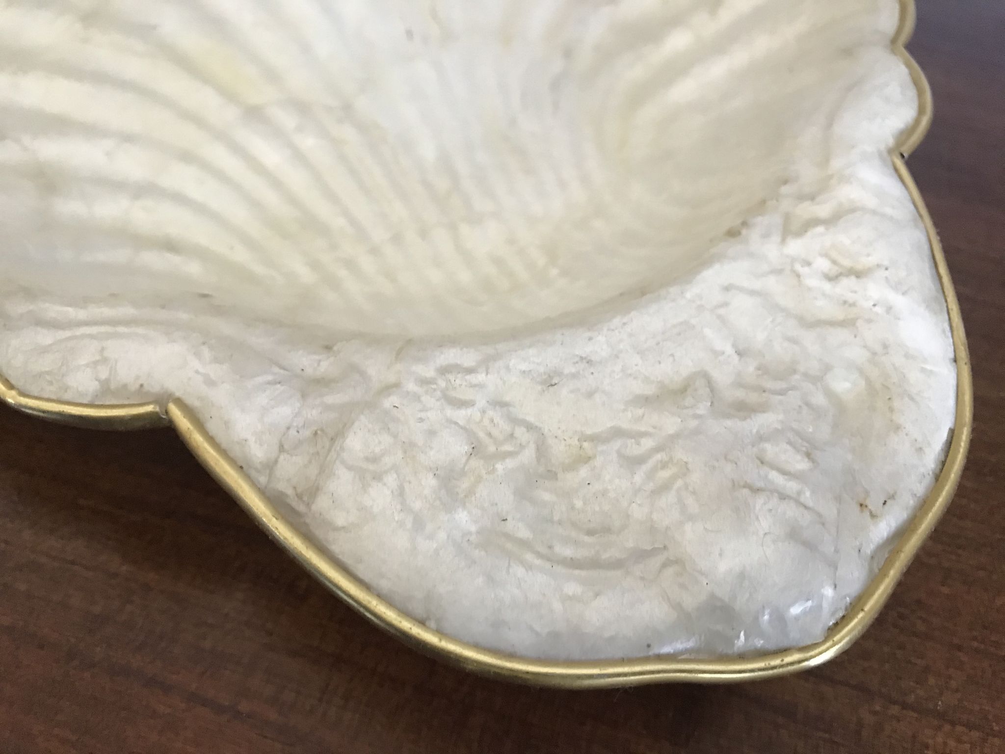 Vide poche coquille en nacre