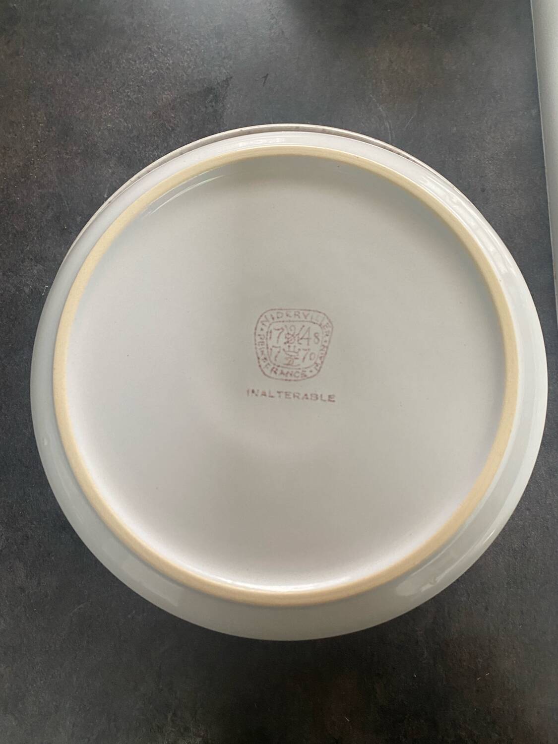 Assiettes vintage