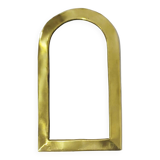 Handcrafted mirror made of brass in Morocco 25cm
