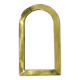 Handcrafted mirror made of brass in Morocco 25cm