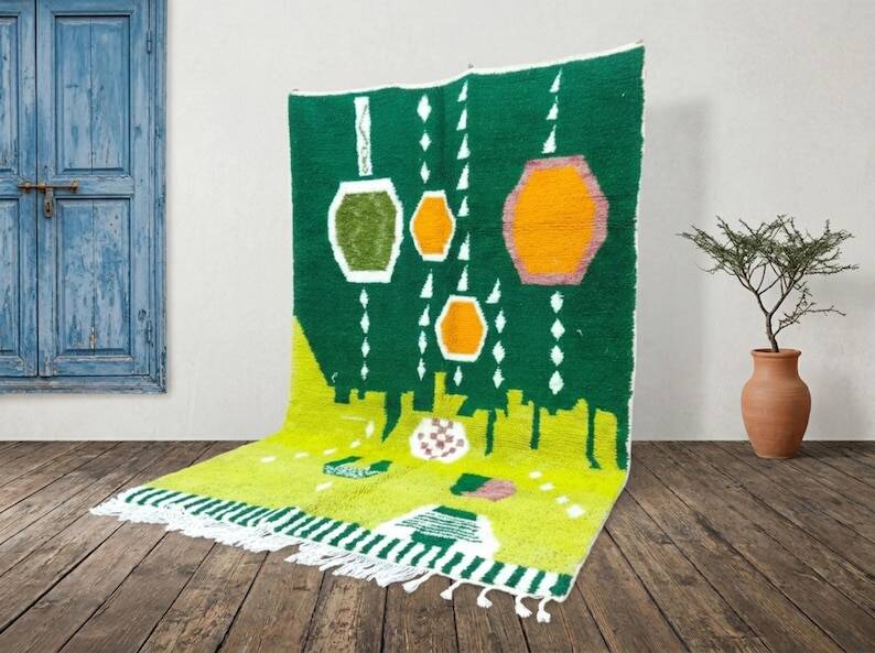 Handmade Moroccan rug 250cm x 150cm